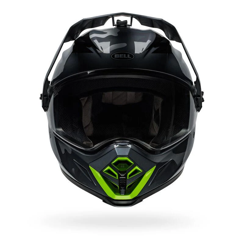 Bell - MX-9 ADV MIPS - Gloss Metallic Gray Camo Alpine Motorcycle Helmet - Image 3