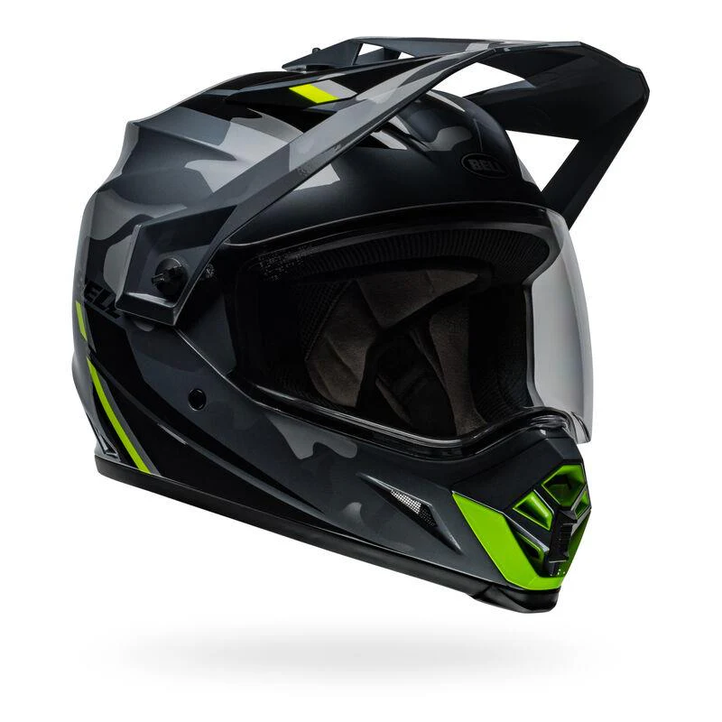 Bell - MX-9 ADV MIPS - Gloss Metallic Gray Camo Alpine Motorcycle Helmet - Image 4