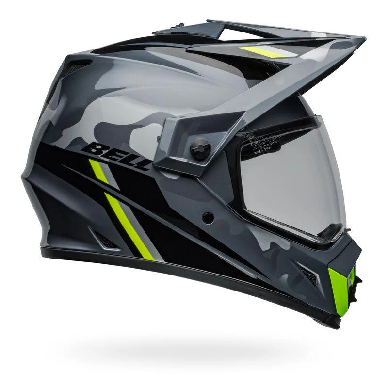 Bell - MX-9 ADV MIPS - Gloss Metallic Gray Camo Alpine Motorcycle Helmet - Image 5