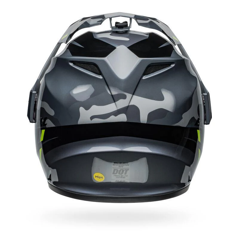 Bell - MX-9 ADV MIPS - Gloss Metallic Gray Camo Alpine Motorcycle Helmet - Image 7