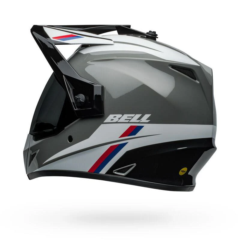Bell - MX-9 ADV MIPS - Nardo/Black Alpine Motorcycle Helmet - Image 6