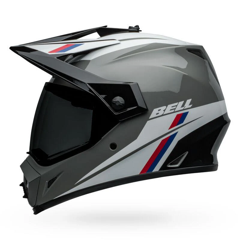 Bell - MX-9 ADV MIPS - Nardo/Black Alpine Motorcycle Helmet - Image 8