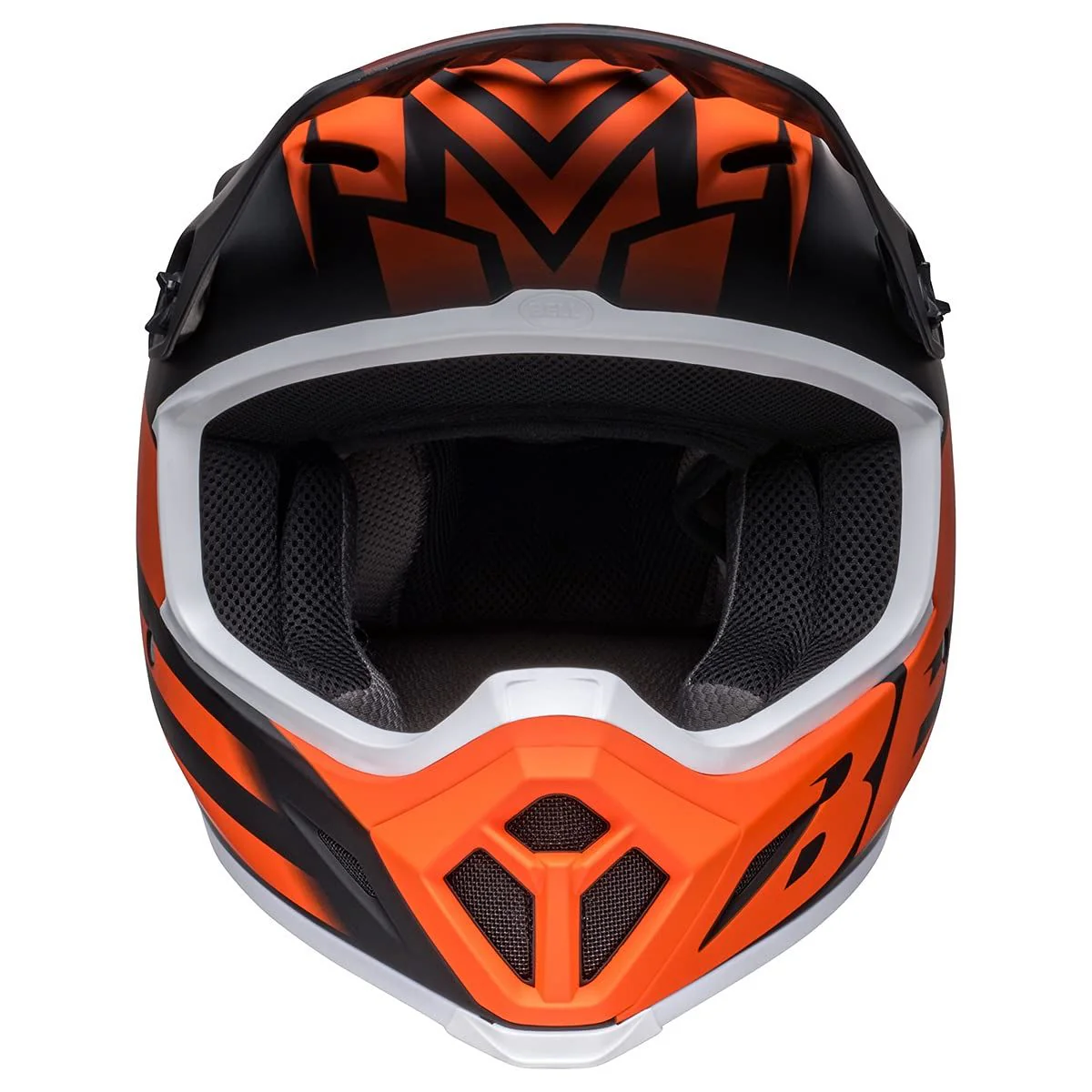 Bell - MX-9 Off-Road Helmet - Disrupt - Black/Orange - S (Open Box) - Image 2