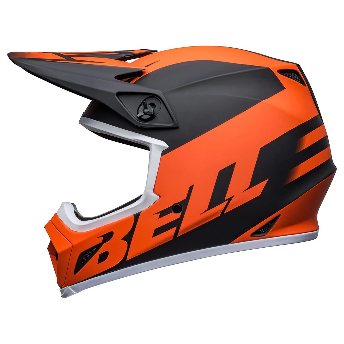 Bell - MX-9 Off-Road Helmet - Disrupt - Black/Orange - S (Open Box) - Image 4