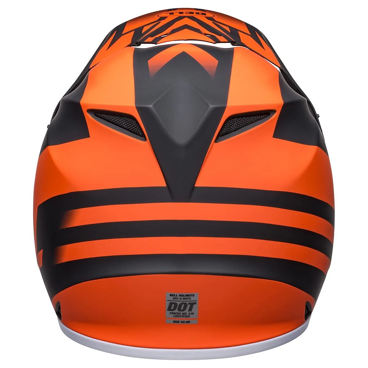 Bell - MX-9 Off-Road Helmet - Disrupt - Black/Orange - S (Open Box) - Image 6