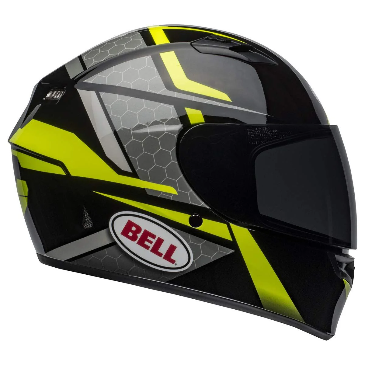 Bell - Qualifier Full Face Helmet - Gloss Black/Hi-Vis - L (open box)