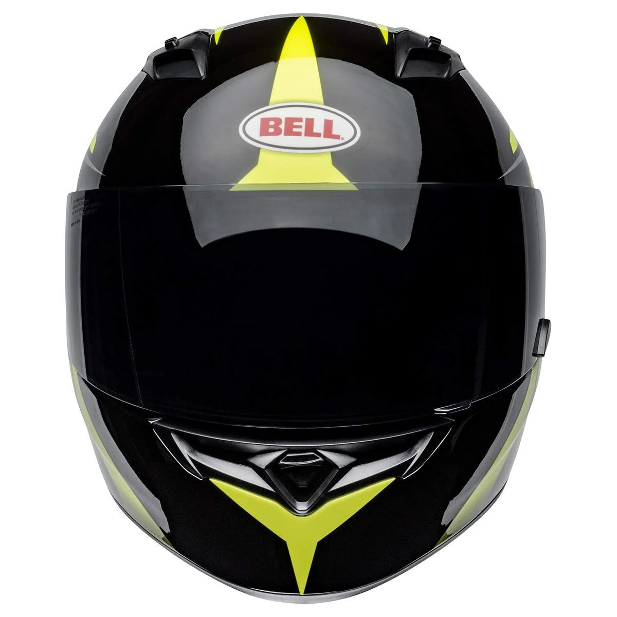 Bell - Qualifier Full Face Helmet - Gloss Black/Hi-Vis - L (open box) - Image 3
