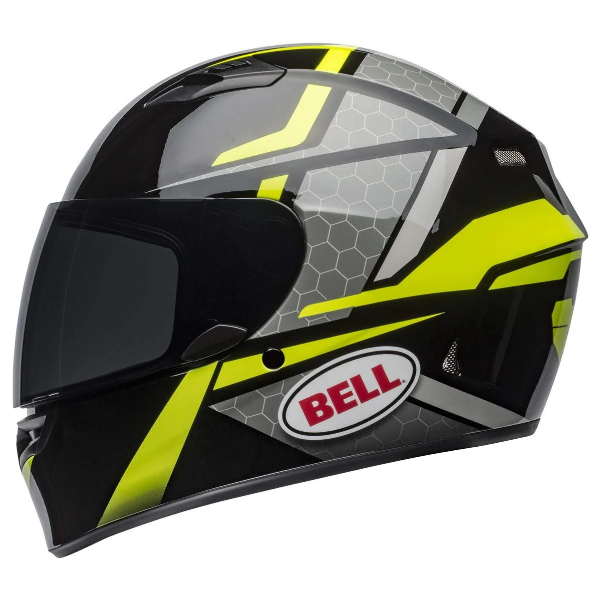 Bell - Qualifier Full Face Helmet - Gloss Black/Hi-Vis - L (open box) - Image 5