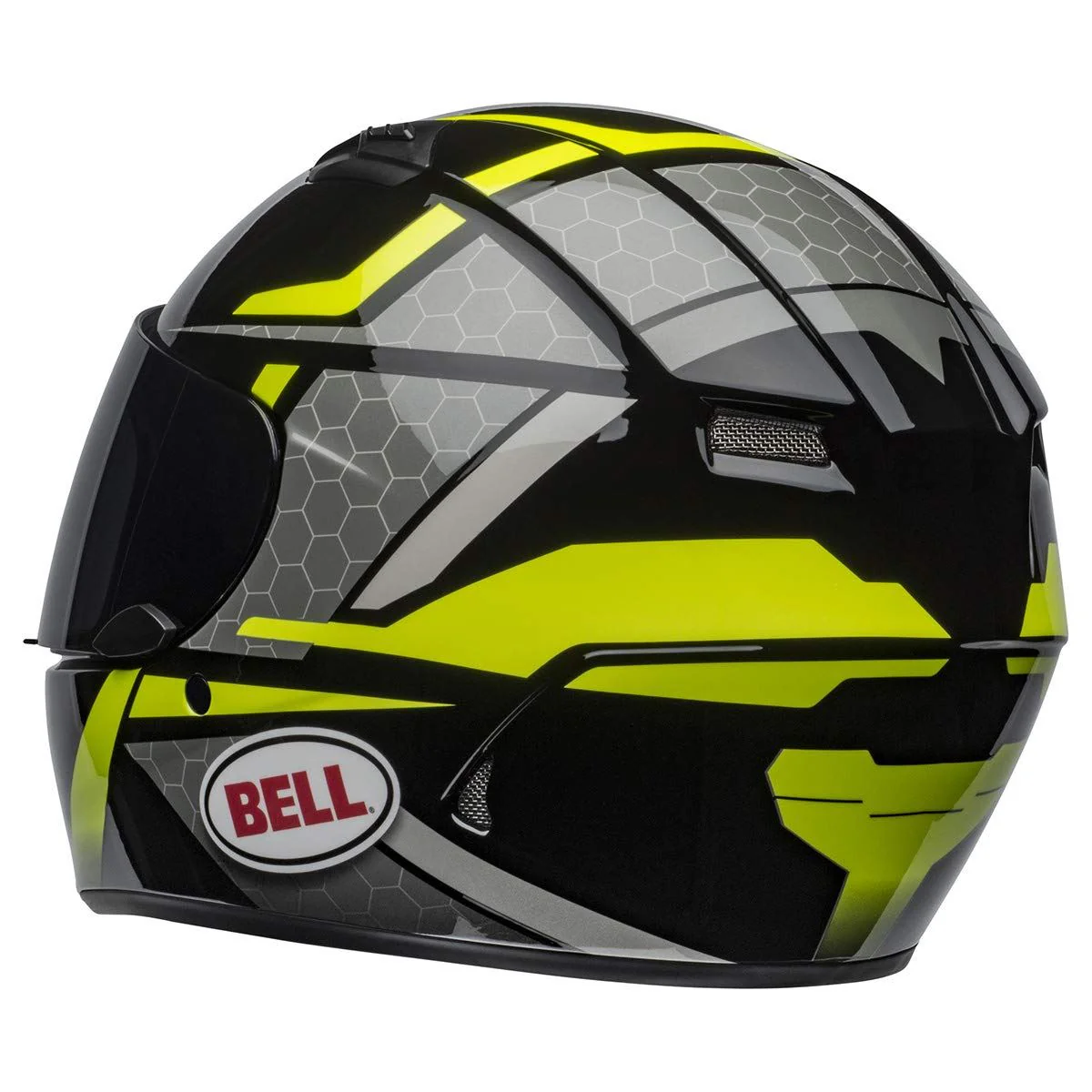 Bell - Qualifier Full Face Helmet - Gloss Black/Hi-Vis - L (open box) - Image 6