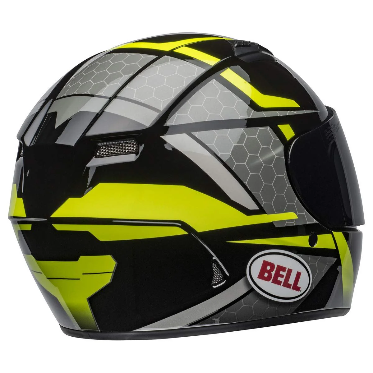 Bell - Qualifier Full Face Helmet - Gloss Black/Hi-Vis - L (open box) - Image 8