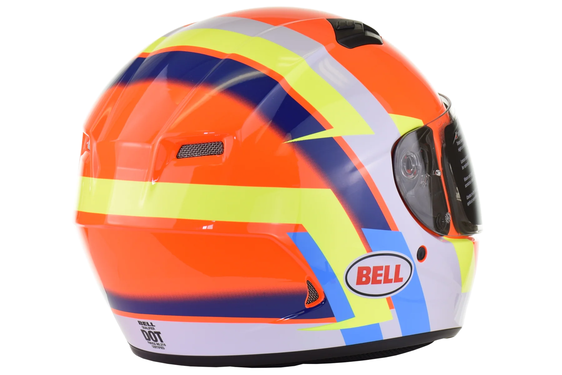 Bell Qualifier Vibe Orange/Blue Large - Image 6