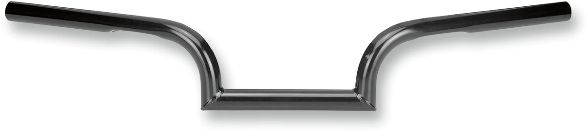 BILTWELL 1" Handlebar - Mustache - Black 6013-2012