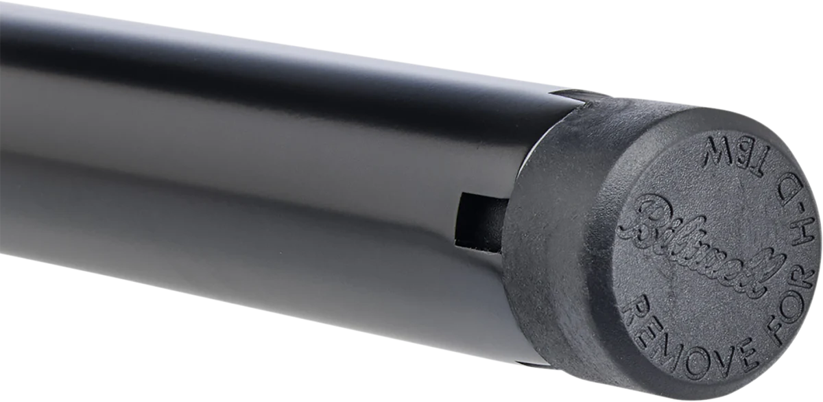 BILTWELL 1" Handlebar w/ TBW Plugs - Moto - Black 6016-2017 - Image 3