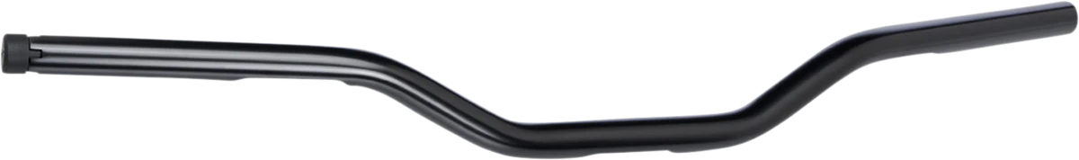 BILTWELL 1" Handlebar w/ TBW Plugs - Tracker - Black 6007-2017 - Image 3