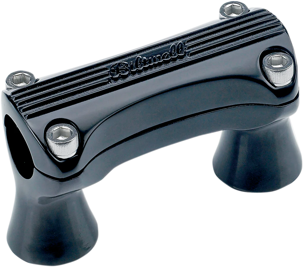 BILTWELL 2" Thunder Handlebar Risers - Black 6402-201-02 - Image 3