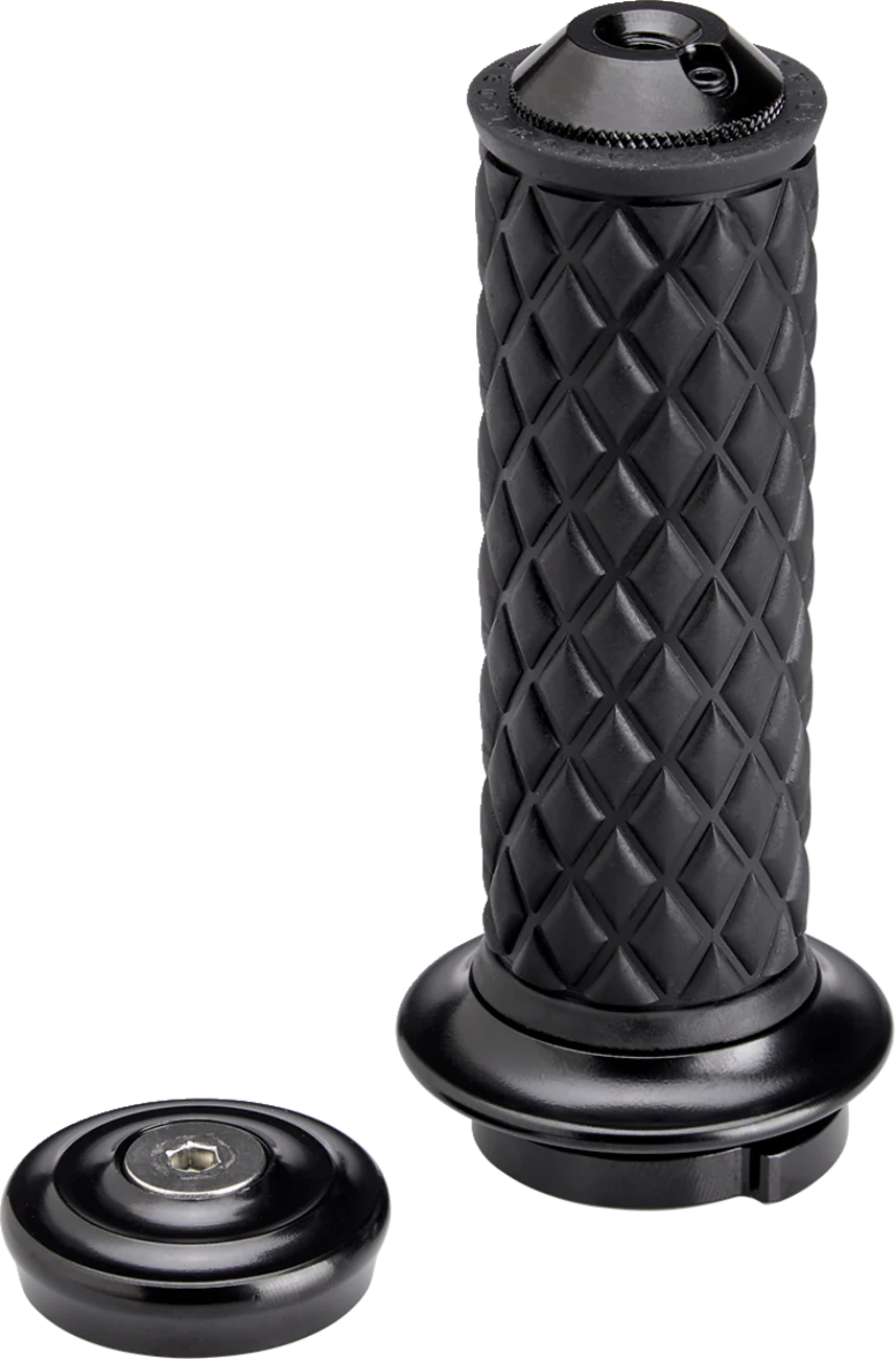 BILTWELL Alumicore Grips - TBW - Black 6608-201-01 - Image 3