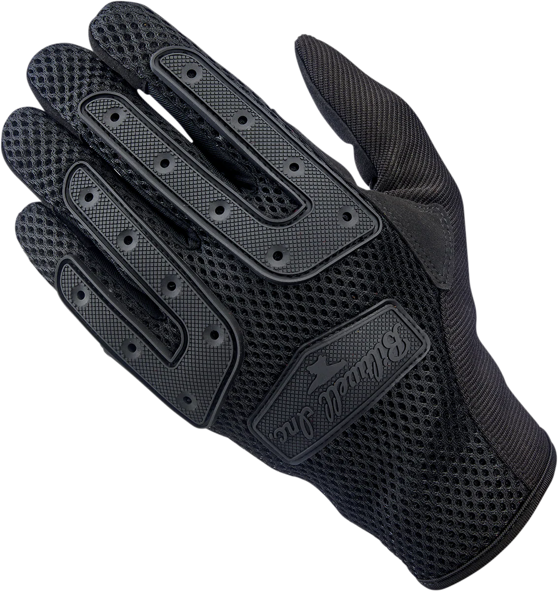 BILTWELL Anza Gloves - Black Out - Large 1507-0101-004 - Image 5