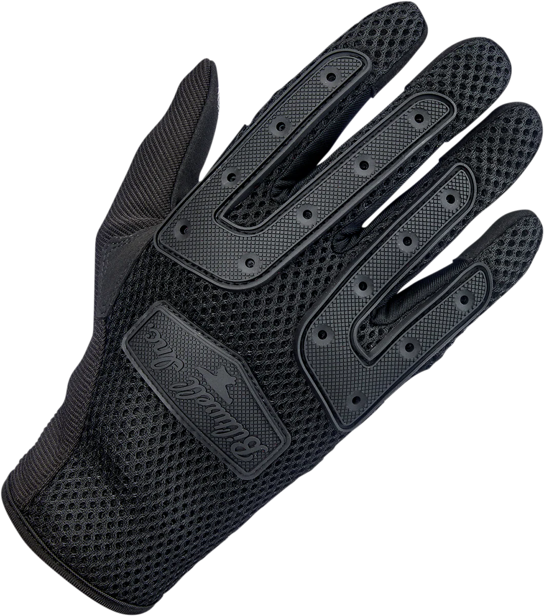 BILTWELL Anza Gloves - Black Out - Small 1507-0101-002 - Image 8