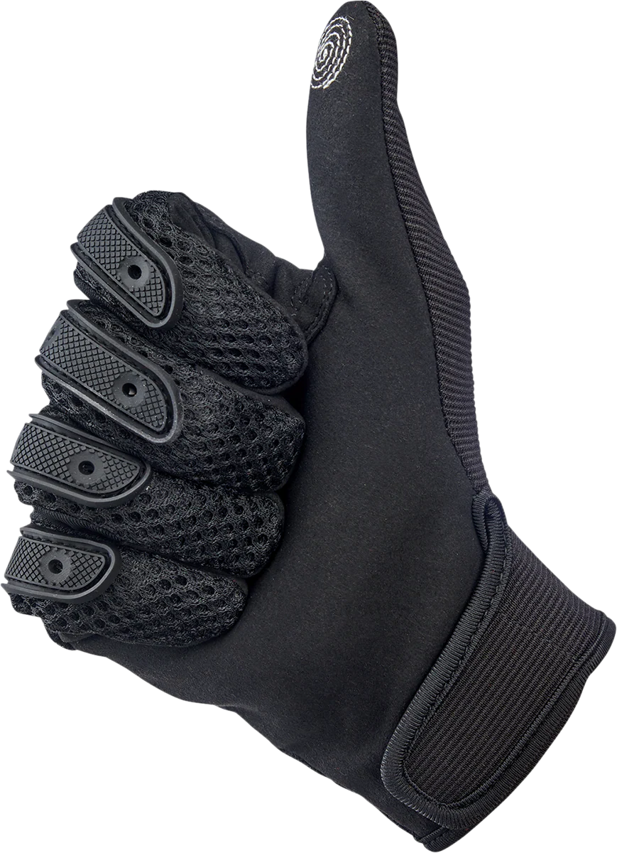 BILTWELL Anza Gloves - Black Out - XS 1507-0101-001 - Image 7