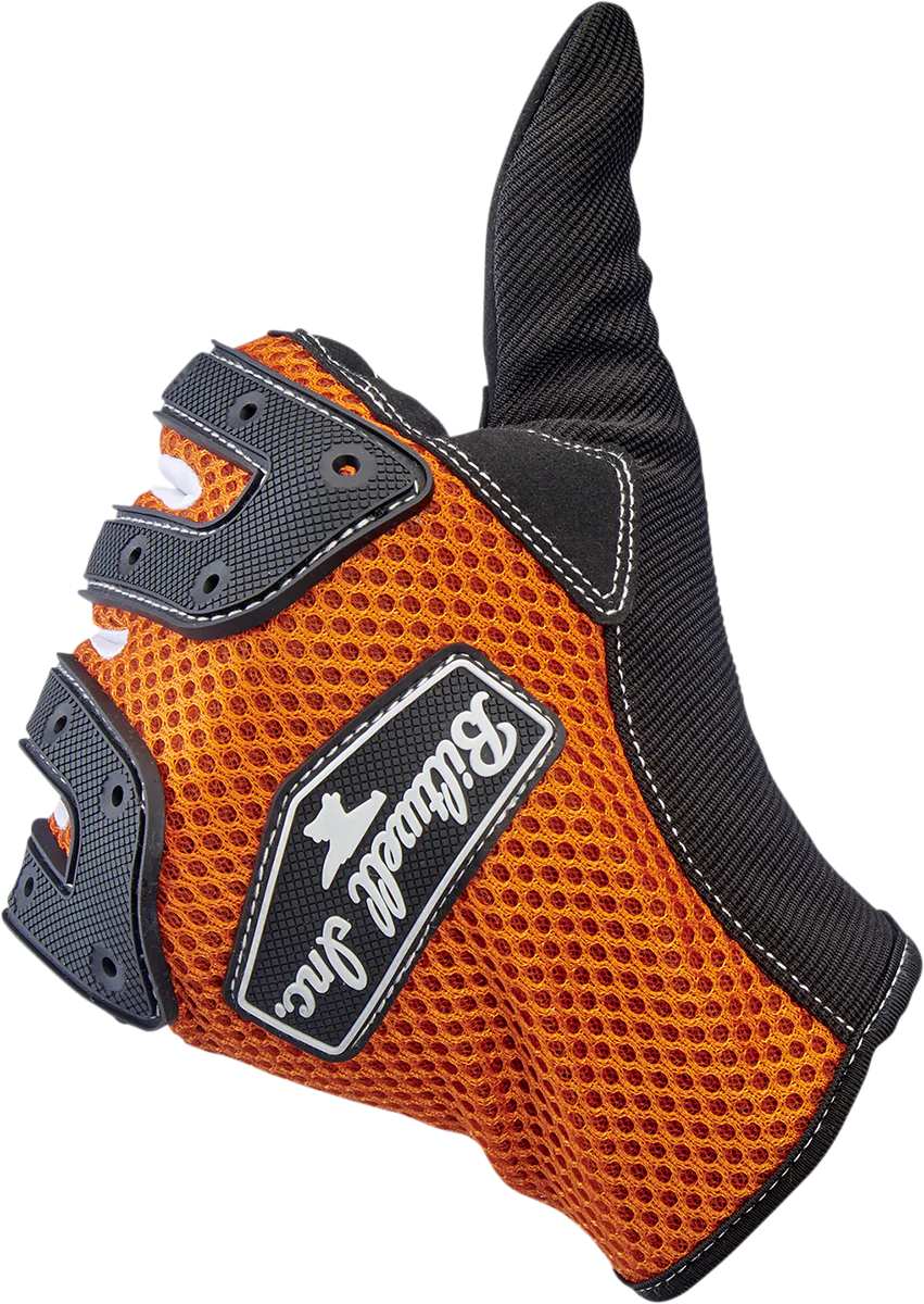 BILTWELL Anza Gloves - Orange - Large 1507-0601-004 - Image 7