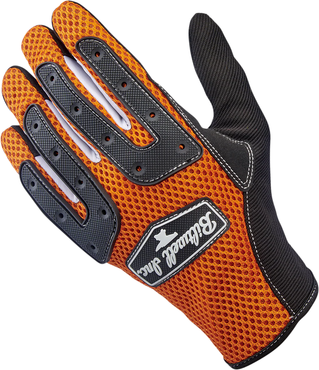 BILTWELL Anza Gloves - Orange - XL 1507-0601-005 - Image 3