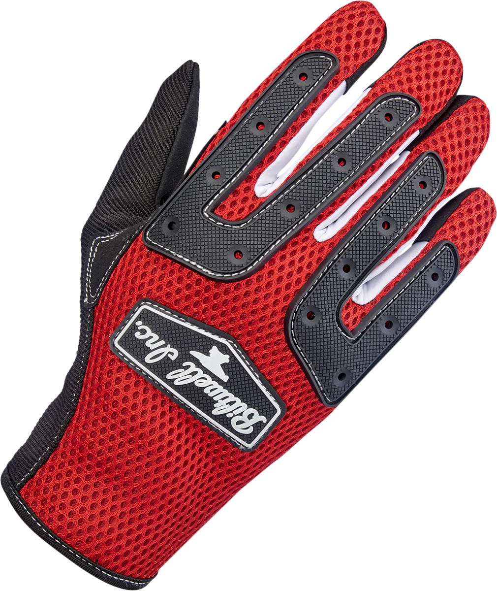 BILTWELL Anza Gloves - Red - XL 1507-0801-005 - Image 2