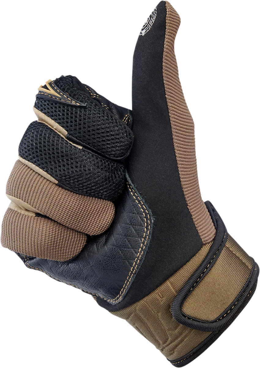 BILTWELL Baja Gloves - Chocolate - 2XL 1508-0201-306 - Image 8