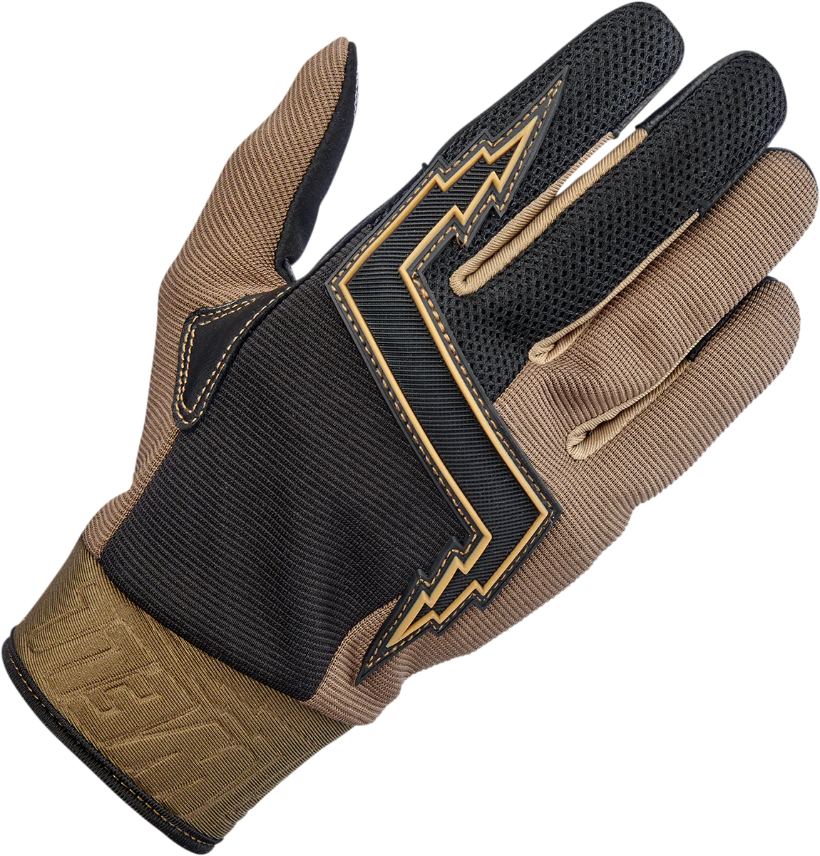 BILTWELL Baja Gloves - Chocolate - XS 1508-0201-301 - Image 4