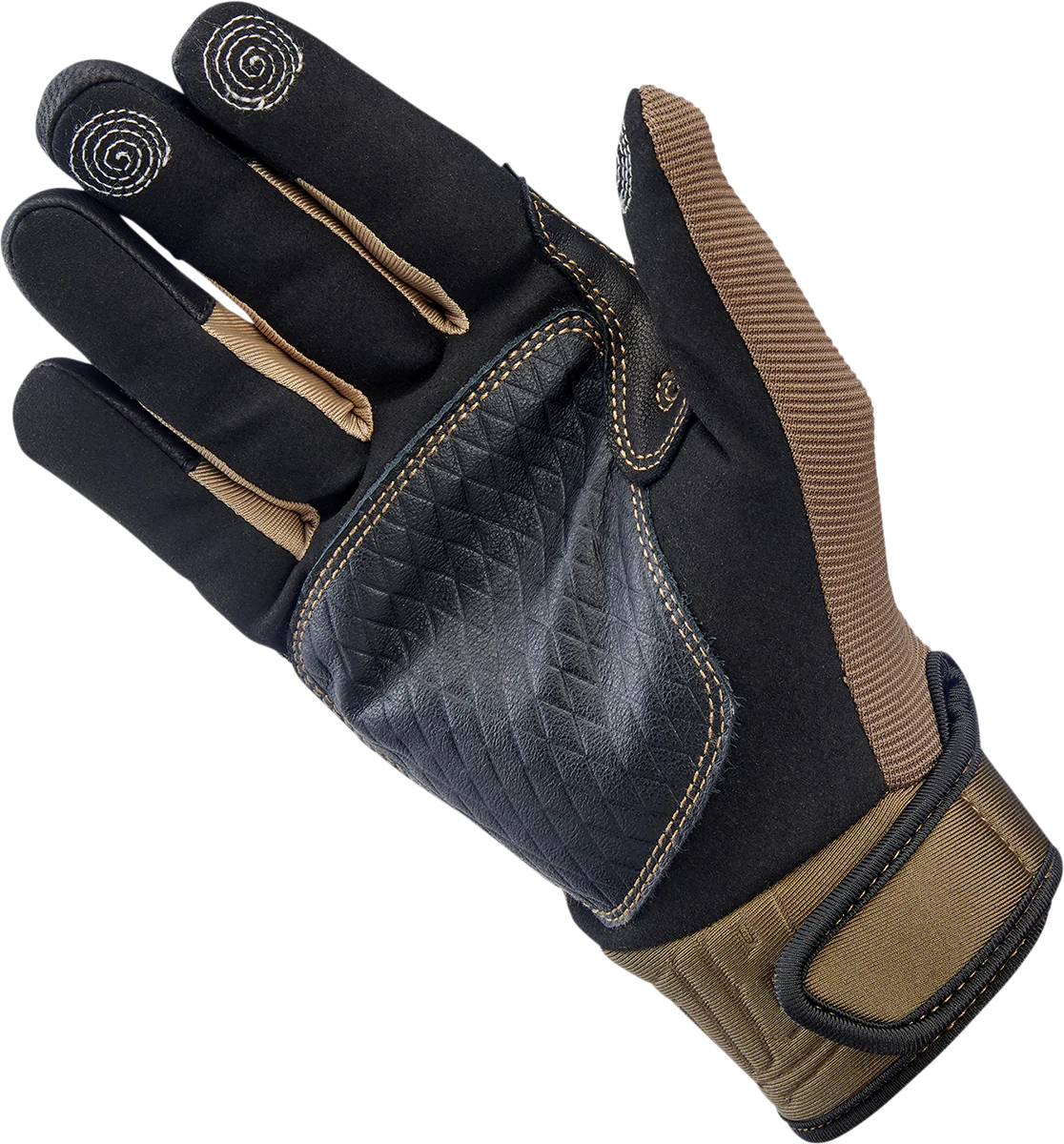 BILTWELL Baja Gloves - Chocolate - XS 1508-0201-301 - Image 6
