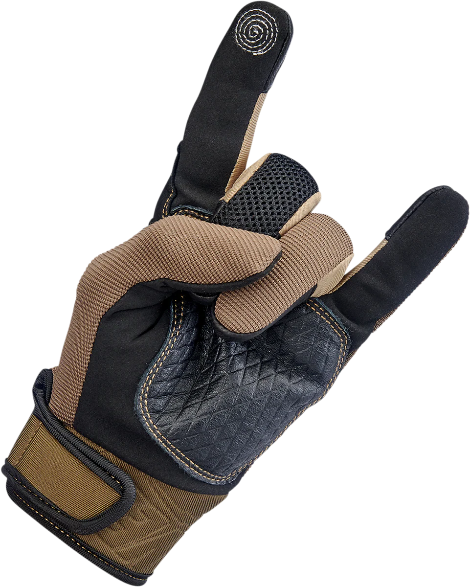 BILTWELL Baja Gloves - Chocolate - XS 1508-0201-301 - Image 7