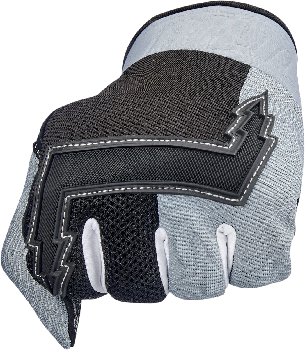 BILTWELL Baja Gloves - Gray - Large 1508-1101-304 - Image 4