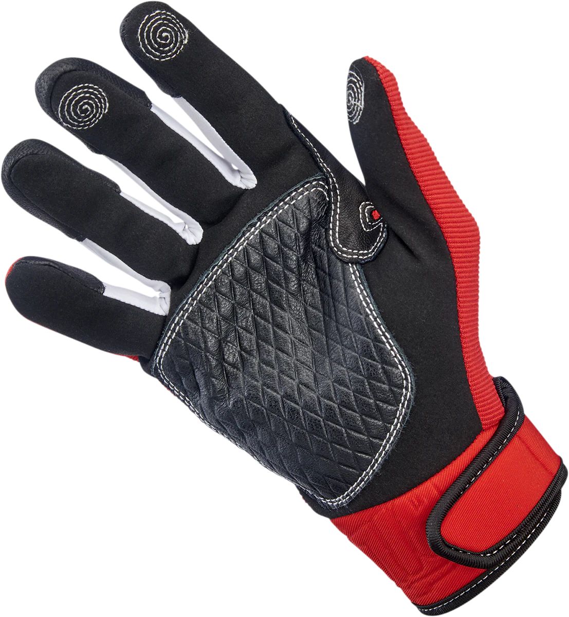 BILTWELL Baja Gloves - Red - XS 1508-0801-301 - Image 8