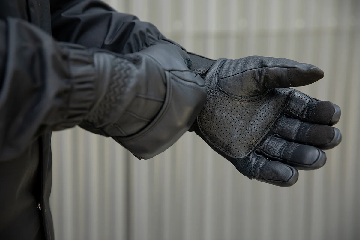 BILTWELL Belden Gloves - Black - Large 1505-0101-304 - Image 10