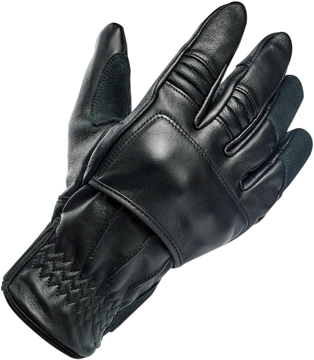 BILTWELL Belden Gloves - Black - Small 1505-0101-302 - Image 8