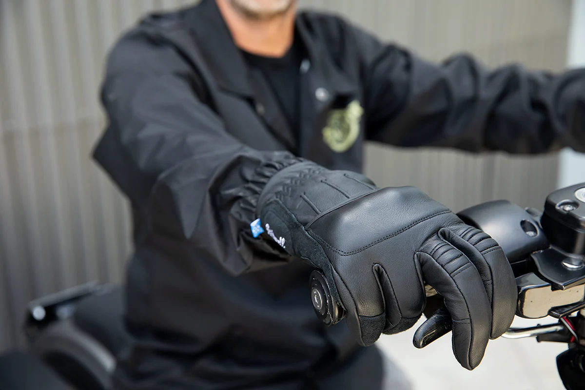 BILTWELL Belden Gloves - Black - Small 1505-0101-302 - Image 9