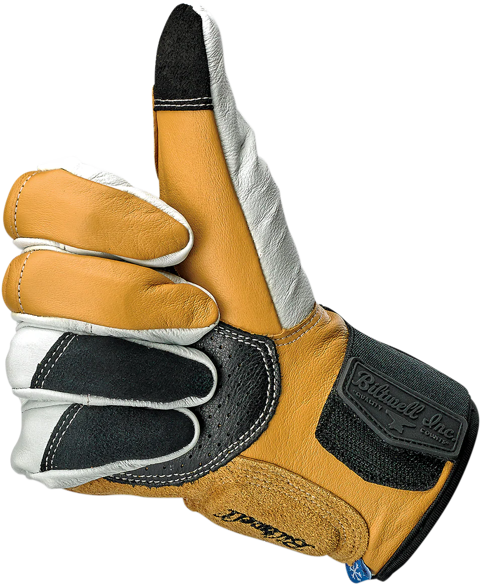 BILTWELL Belden Gloves - Cement - XL 1505-0409-305 - Image 4