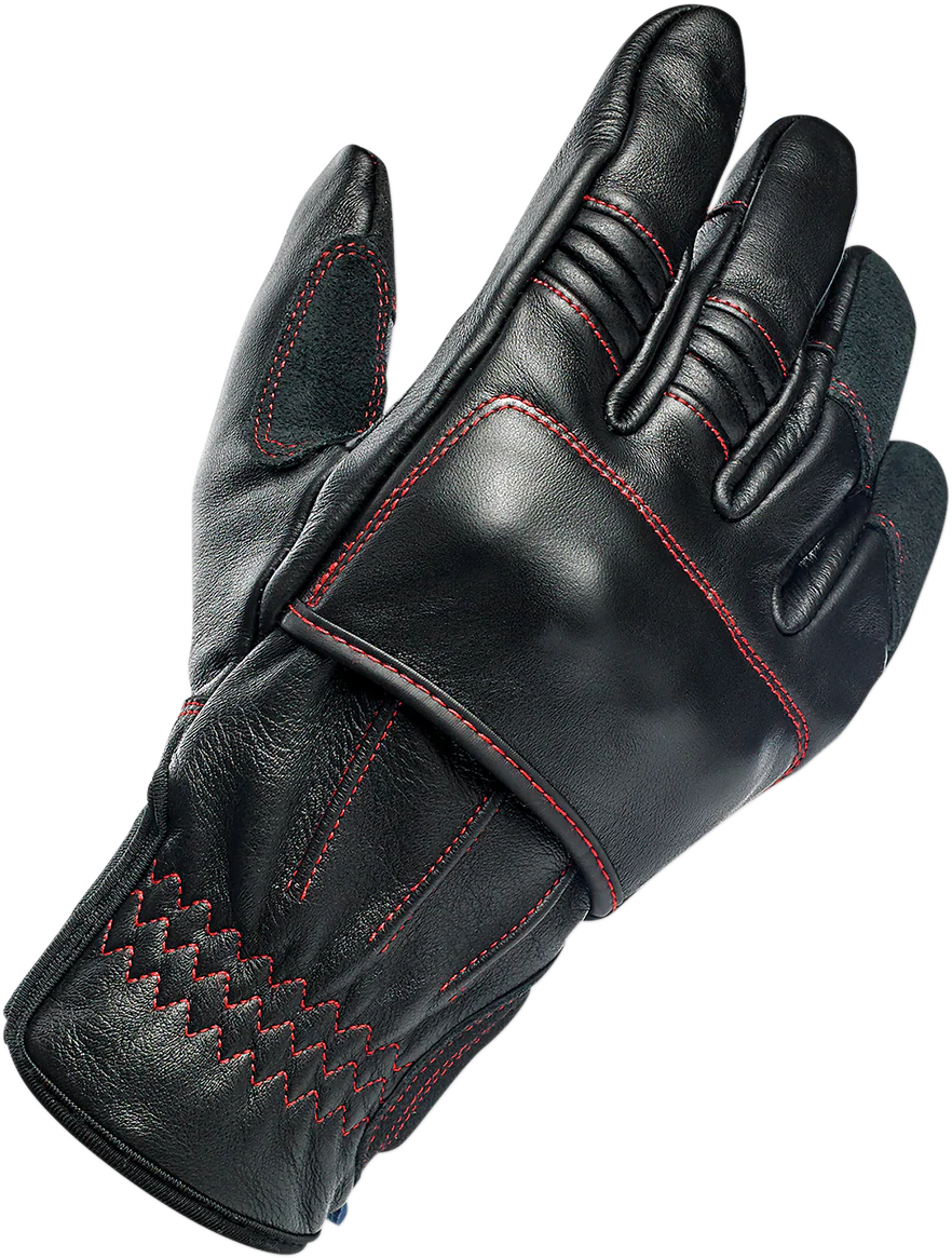 BILTWELL Belden Gloves - Redline - Medium 1505-0108-303 - Image 3