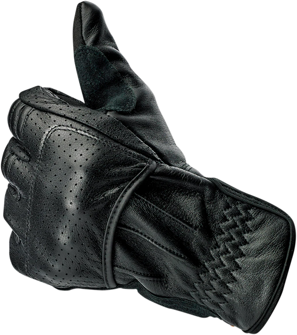 BILTWELL Borrego Gloves - Black - 2XL 1506-0101-306 - Image 8