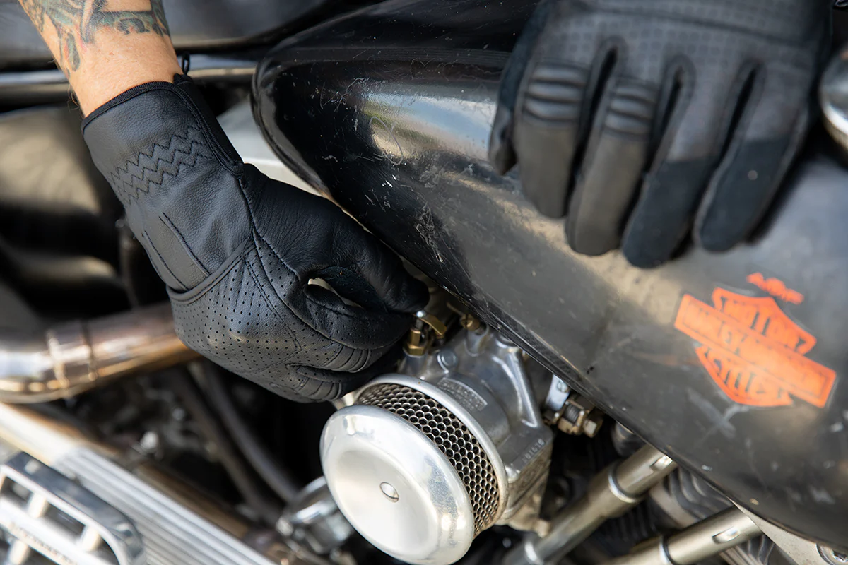 BILTWELL Borrego Gloves - Black - 2XL 1506-0101-306 - Image 9