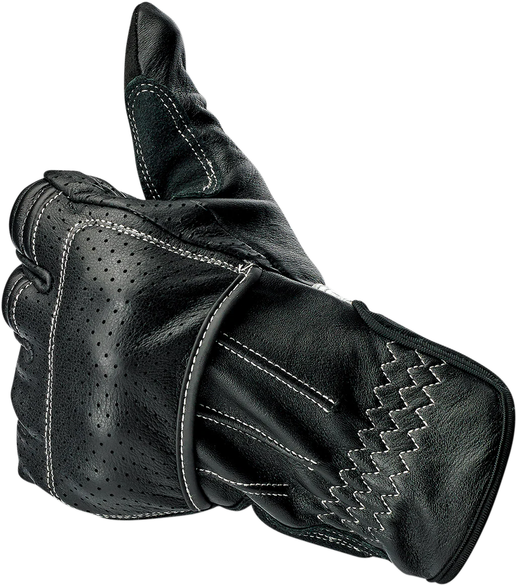 BILTWELL Borrego Gloves - Black/Cement - 2XL 1506-0104-306 - Image 8