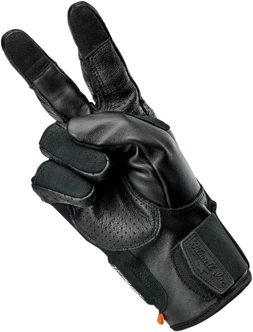 BILTWELL Borrego Gloves - Black - XS 1506-0101-301 - Image 4
