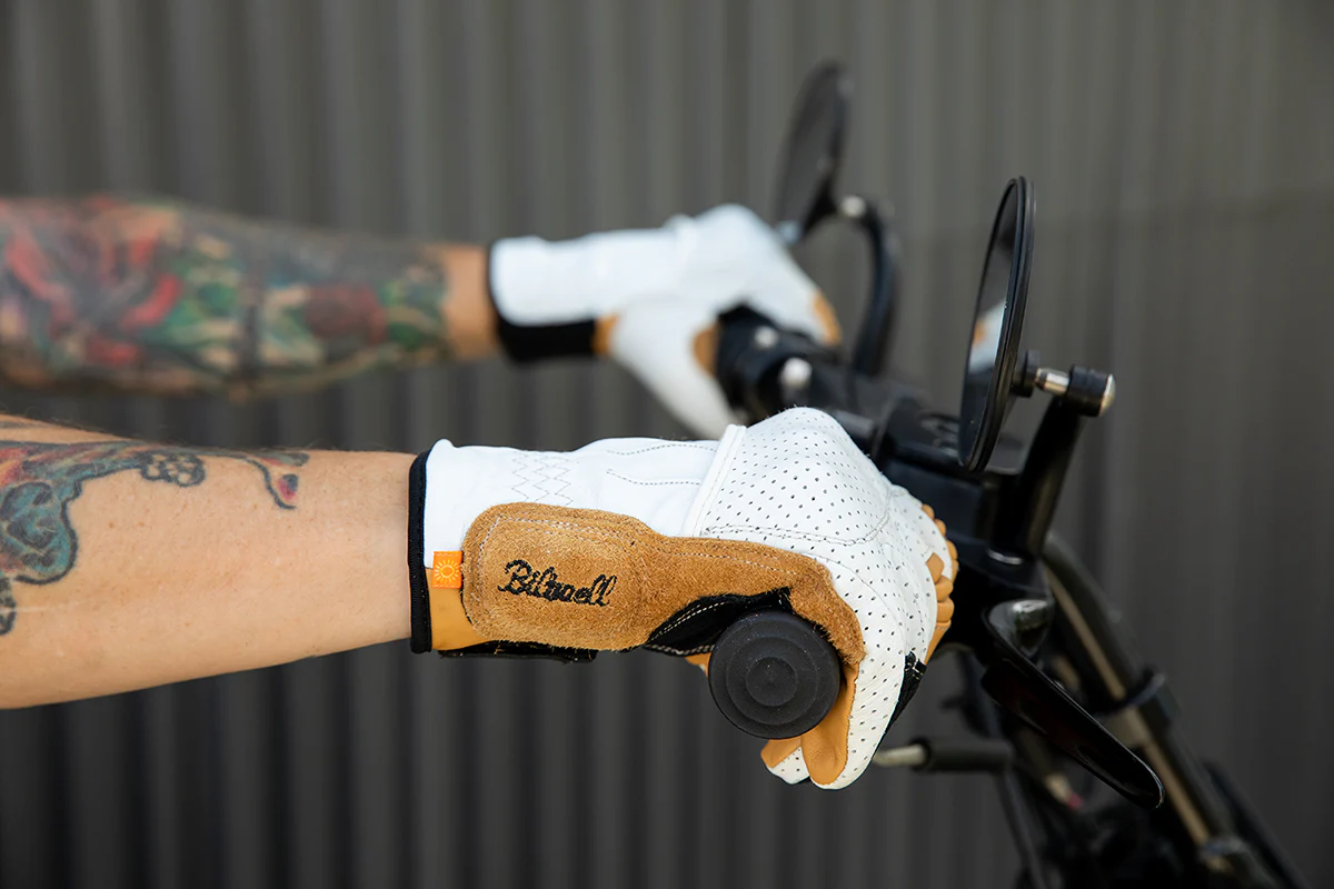 BILTWELL Borrego Gloves - Cement - 2XL 1506-0409-306 - Image 10