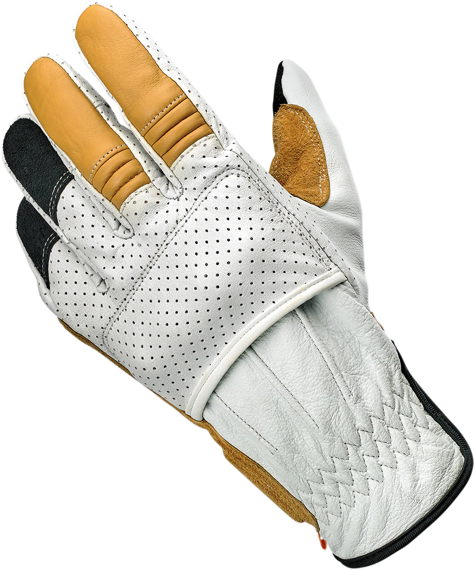 BILTWELL Borrego Gloves - Cement - 2XL 1506-0409-306 - Image 5