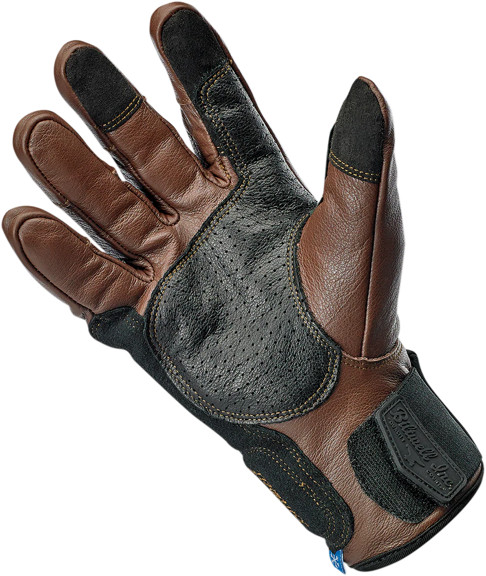 BILTWELL Borrego Gloves - Chocolate/Black - 2XL 1506-0201-306 - Image 2