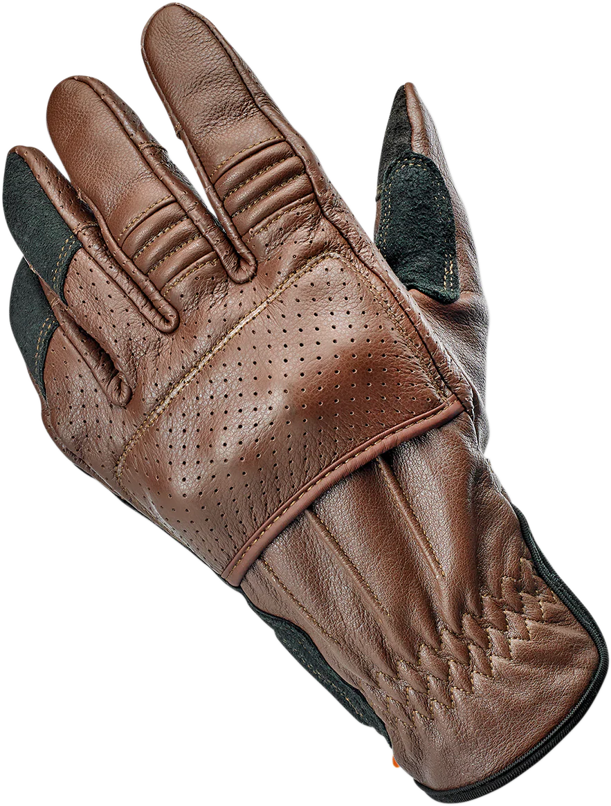 BILTWELL Borrego Gloves - Chocolate/Black - 2XL 1506-0201-306 - Image 6