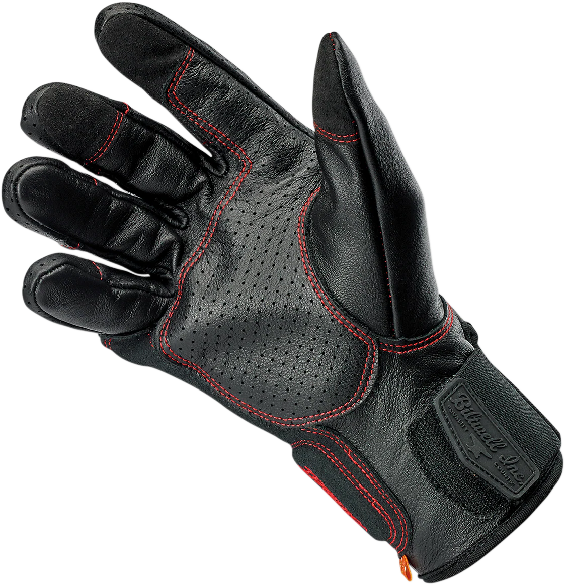 BILTWELL Borrego Gloves - Redline - 2XL 1506-0108-306 - Image 3