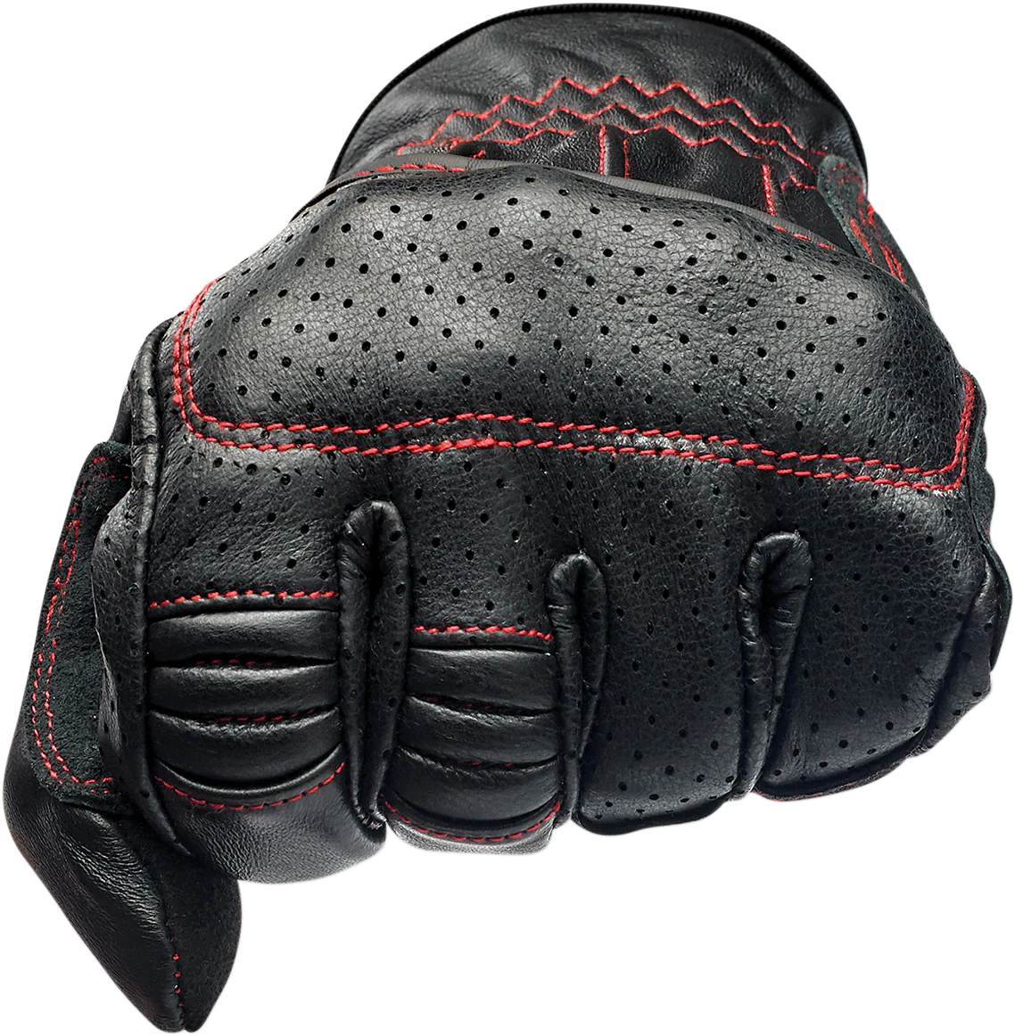 BILTWELL Borrego Gloves - Redline - XS 1506-0108-301 - Image 8