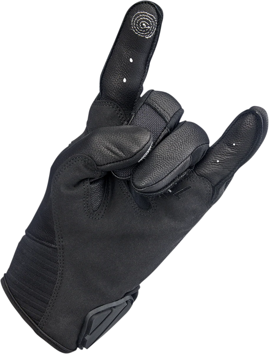 BILTWELL Bridgeport Gloves - Black Out - 2XL 1509-0101-306 - Image 4