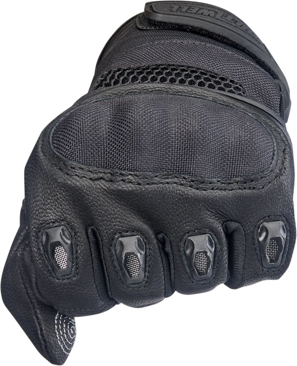 BILTWELL Bridgeport Gloves - Black Out - 2XL 1509-0101-306 - Image 6