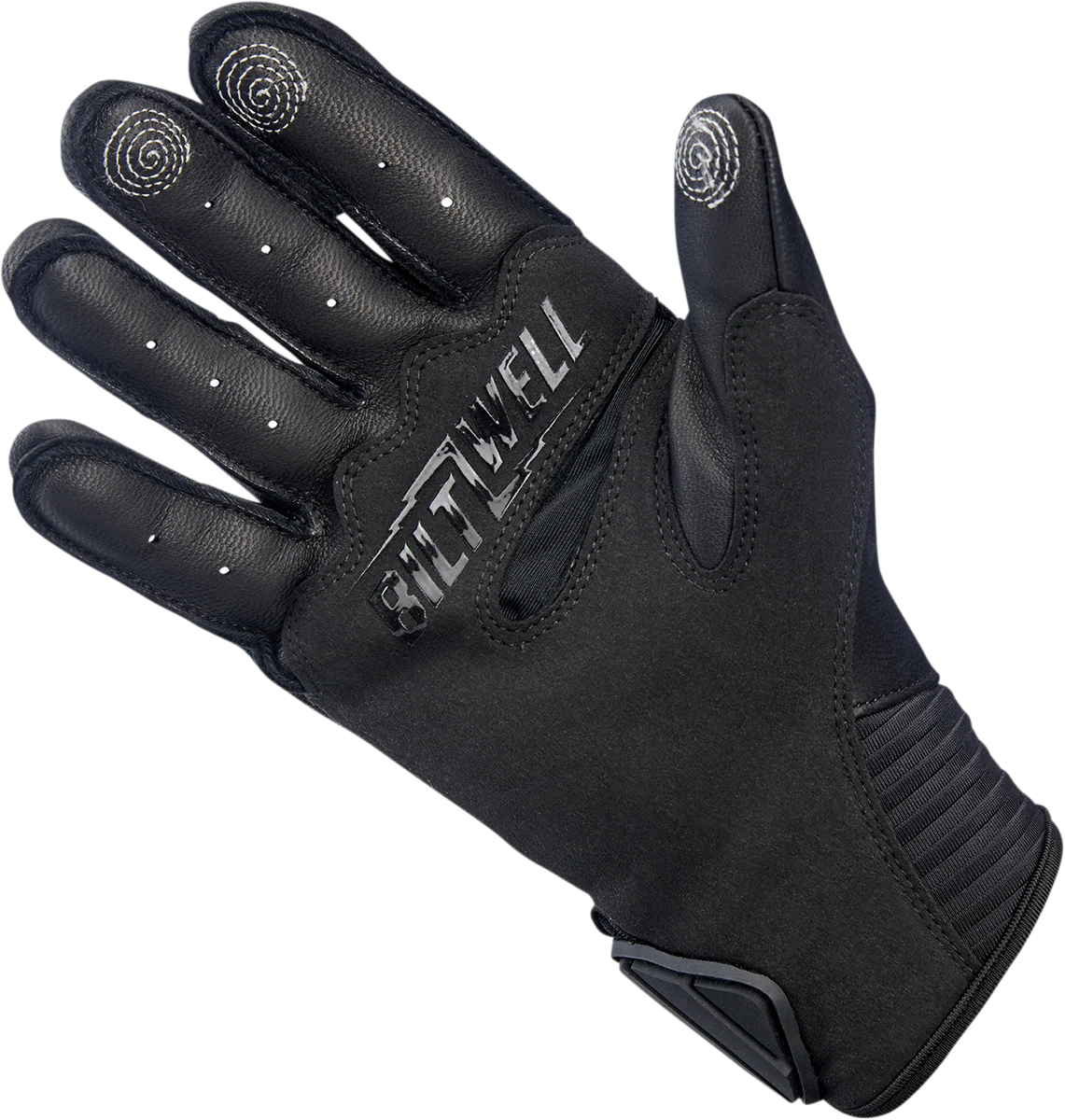 BILTWELL Bridgeport Gloves - Black Out - 2XL 1509-0101-306 - Image 7